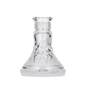 Base Caesar Crystal Small Ice Cut de cristal artesanal con corte Ice Cut