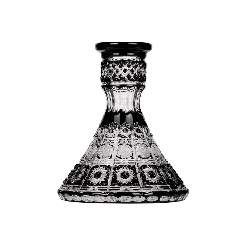 Base Caesar Crystal Small Cone PK500 Black de cristal artesanal