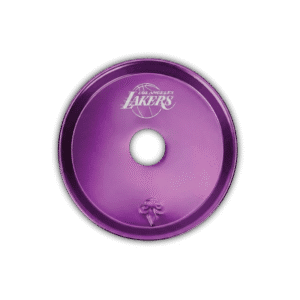 Plato Wire Lakers fabricado en aluminio compatible con cachimbas tradicionales