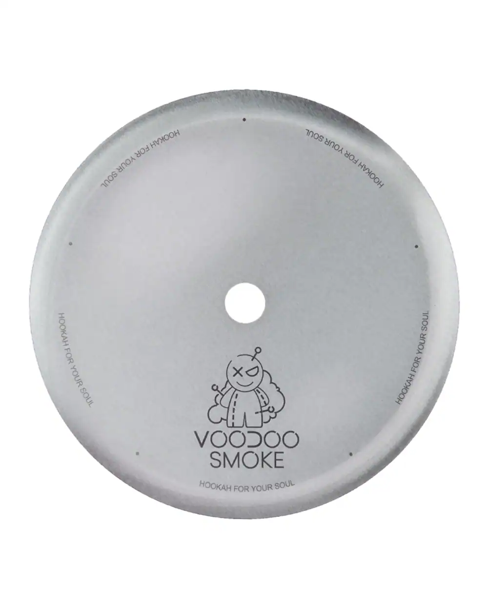 Plato Voodoo Smoke de repuesto original en acero inoxidable de alta calidad con encaje perfecto en cachimbas Voodoo Smoke
