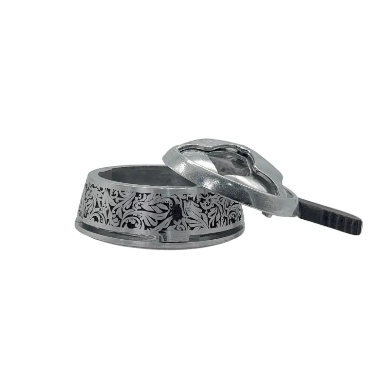 Gestor de calor Kaloud Werkbund HMD en aluminio con grabado exclusivo para 2 carbones de 25-26mm