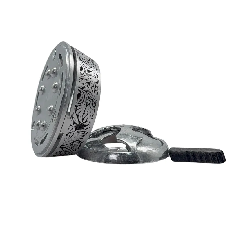 Gestor de calor Kaloud Werkbund HMD en aluminio con grabado exclusivo para 2 carbones de 25-26mm