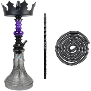Cachimba Dash Legacy de 40 cm inspirada en el guante de Thanos con base Loki Purple