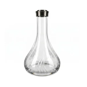 Base cachimba Wookah compatible en variantes V1 a rosca y V2 a click, 28 cm con tallado artesanal