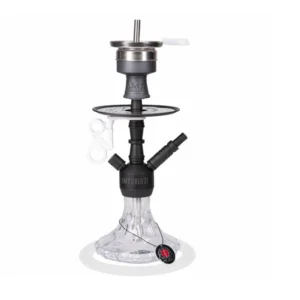 Cachimba Amy Deluxe Brilli S de 43 cm en aluminio con bowl brillante y sistema Closed Chamber