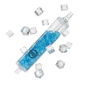 Boquilla enfriadora cachimba con hielo disponible en morado, verde, azul y rosa
