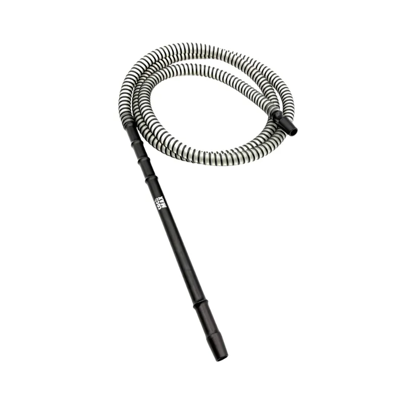 Manguera cachimba CocoMax Twist flexible y resistente en negro, rojo y azul